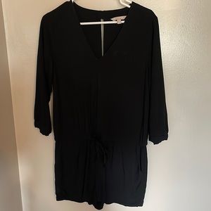 Banana Republic black romper, size 4